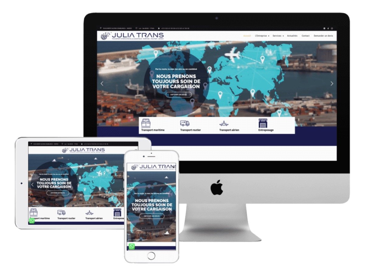 Projet 2MAG pour Julia Transport